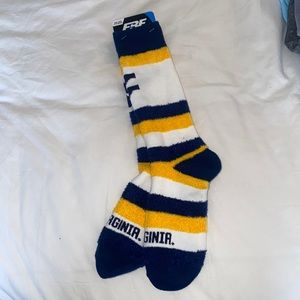West Virginia University Mountaineers Pro Stripe Crew Socks